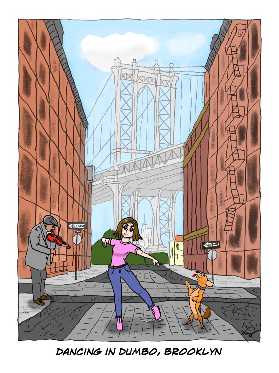 Dancing in DUMBO