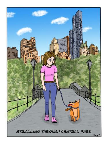 Strolling Through Central Park