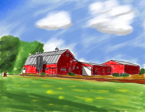 Fairfax Barn - marker