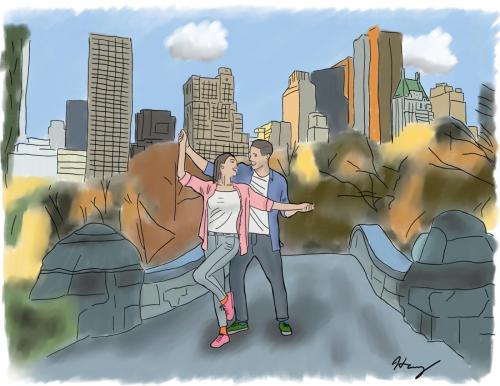 Dancing in Central Park