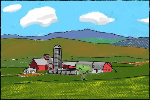 Tinker Farm - pastel