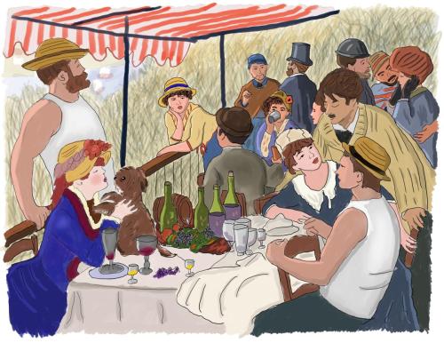 Renoir: Luncheon of the Boating Party